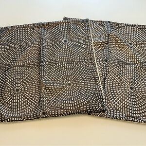 Crate&Barrel Circular Pattern Accent Pillow Cover